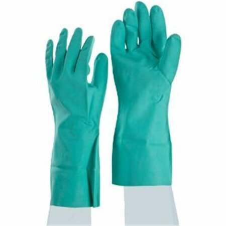 BEST GLOVE BestA Glove Medium Nitrile 15 Mil Green Flock-Lined Glove 845-730-08